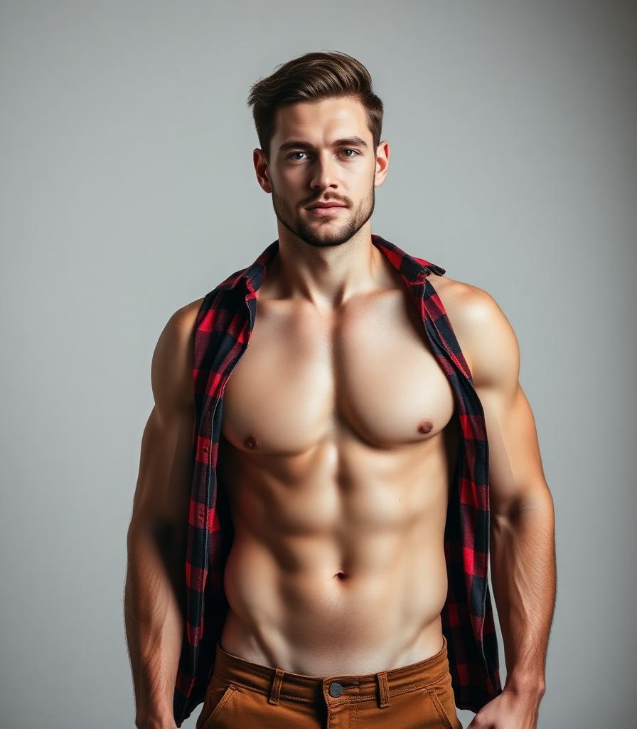 Confident man